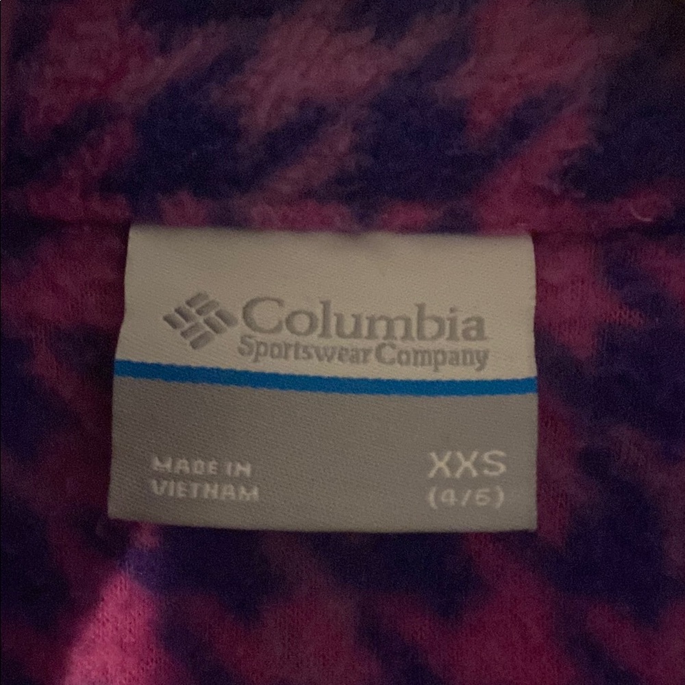 Columbia kids Vibrant Fleece Jacket with Houndstooth Pattern - Picture 5 of 7